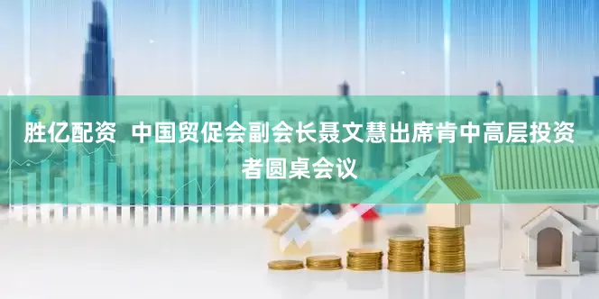 胜亿配资  中国贸促会副会长聂文慧出席肯中高层投资者圆桌会议